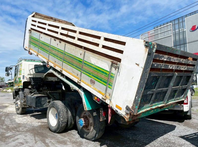 HINO FM 314 แรงม้า รถบรรทุก 10 ล้อ ดั้มพ์ ปี 2549