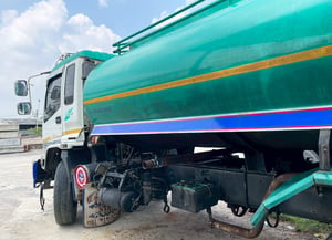 รถบรรทุกน้ำ 10 ล้อดั้ม พร้อมลูกพ่วง ISUZU FXZ23 270 แรง ปี 40