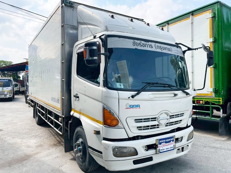 6 ล้อ ตู้บรรทุก  HINO FC9J 175 แรง ปี 58