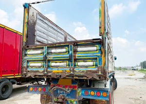 รถบรรทุก 12 ล้อดั้ม พร้อมลูกพ่วง ISUZU FXZ77 360 แรง ปี 61 