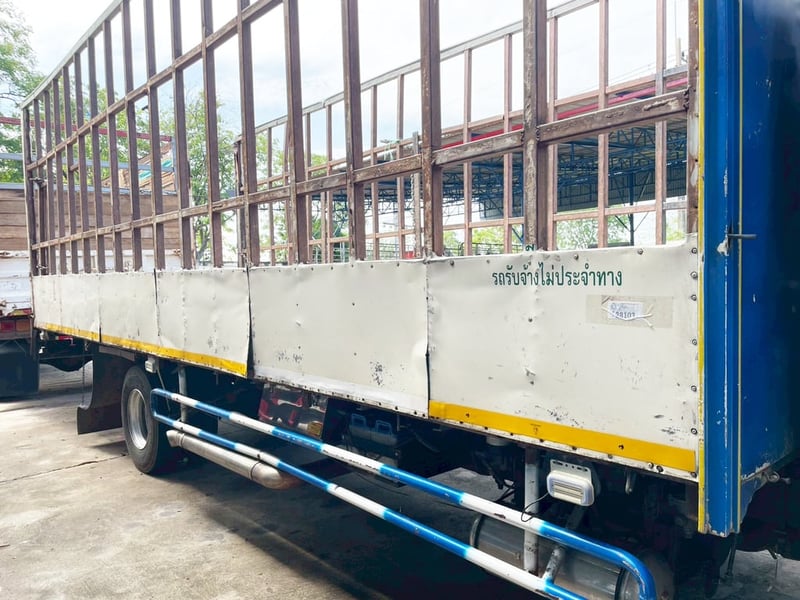 รถ 6 ล้อ บรรทุก เหนี่ยวทรัพย์  HINO FC9J 175  แรง ปี 51