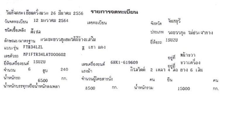 6 ล้อ ดั้ม ISUZU FTR 240 แรง ปี 56 6 ล้อ ดั้ม ISUZU FTR 240 แรง ปี 56
