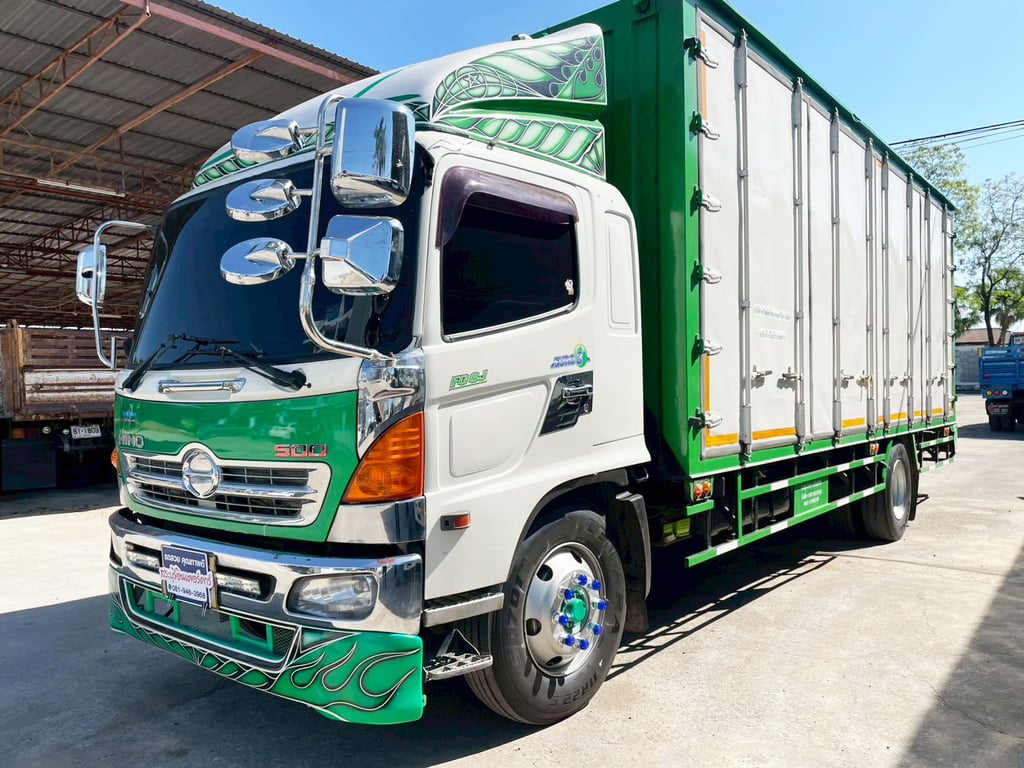 6 ล้อ ตู้สิบบาน  HINO FG8J 212  แรง ปี 53