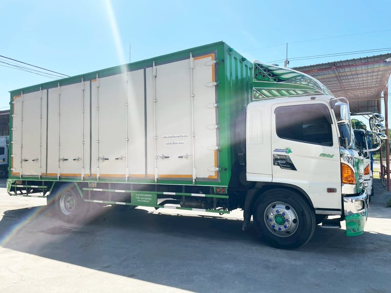 6 ล้อ ตู้สิบบาน  HINO FG8J 212  แรง ปี 53
