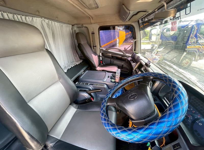 10 ล้อ หัวลาก ขาวนำทรัพย์  HINO FM1A 344 แรง ปี 52