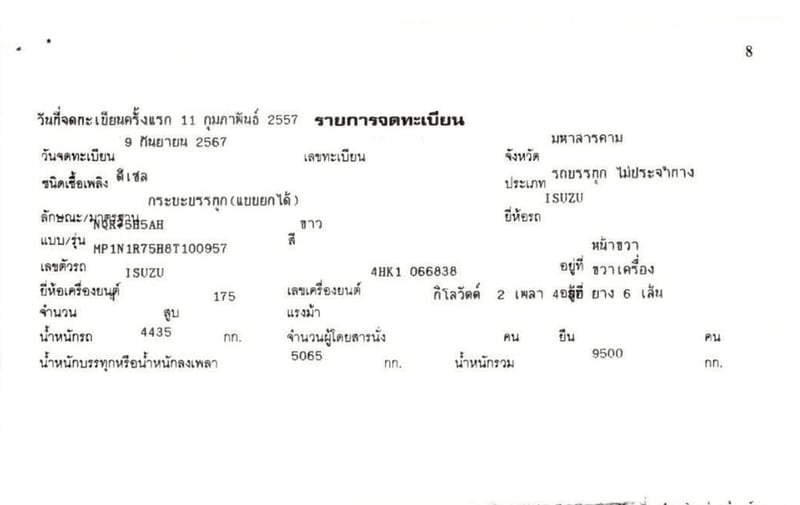 6 ล้อดั้ม ขาวรับทรัพย์ ISUZU NQR 175 แรง ปี 57 6 ล้อดั้ม ขาวรับทรัพย์ ISUZU NQR 175 แรง ปี 57
