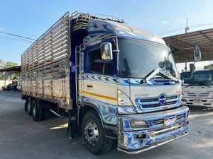 10 ล้อ คอกเกษตร HINO FL1J 212 แรง ปี 48 7.6 x 2.5 x 2.4 m