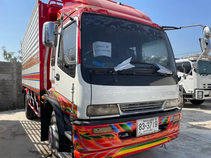 6 ล้อดั้มเกษตร สภาพพร้อมใช้งาน ISUZU FTR  195 แรง ปี 40