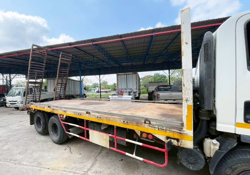 6 ล้อ ท้ายลาด  ISUZU NPR 150 แรง ปี 63