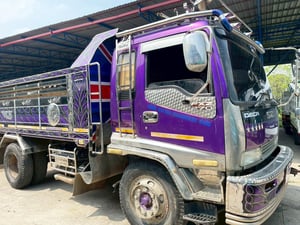 6 ล้อ ม่วงพ่วงทรัพย์ ISUZU FTR 200 แรง ปี 45 6 ล้อ ม่วงพ่วงทรัพย์ ISUZU FTR 200 แรง ปี 45