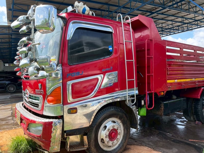 6 ล้อดั้ม เข้ามาอีกแล้ว HINO FG1J 212 แรง ปี 48 6 ล้อดั้ม เข้ามาอีกแล้ว HINO FG1J 212 แรง ปี 48