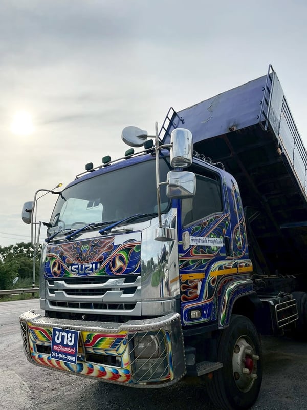 10 ล้อ ดั้ม แม่ลูก ISUZU FXZ 360 แรง ปี 52 เกียร์เดิม พร้อมใช้งาน