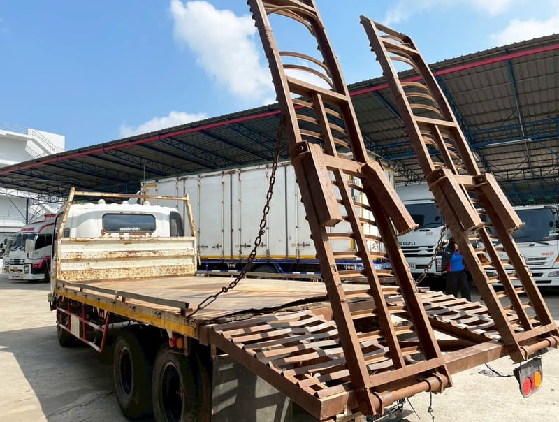 6 ล้อ ท้ายลาด  ISUZU NPR 150 แรง ปี 63