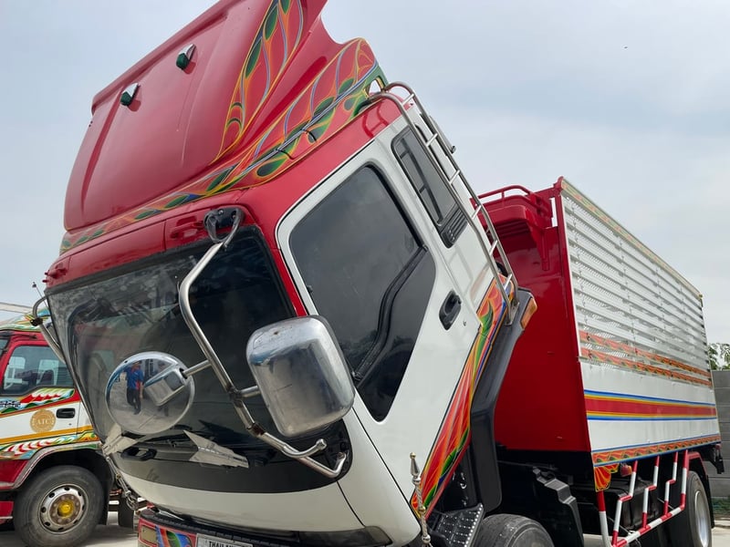 6 ล้อดั้มเกษตร สภาพพร้อมใช้งาน ISUZU FTR  195 แรง ปี 40