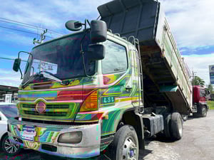 HINO FM 314 แรงม้า รถบรรทุก 10 ล้อ ดั้มพ์ ปี 2549
