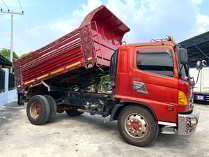 6 ล้อดั้ม ส้ม สะสม ทรัพย์  HINO FG1J 220 แรง ปี 54  