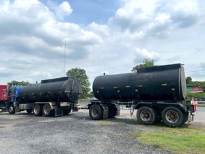 รถบรรทุกของเหลว 10 ล้อ พร้อมหาง HINO FM1A 344 แรง ปี 51