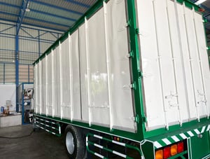 6 ล้อ ตู้บรรทุกเขียว 10 บาน HINO FF1J 210 แรง ปี 43