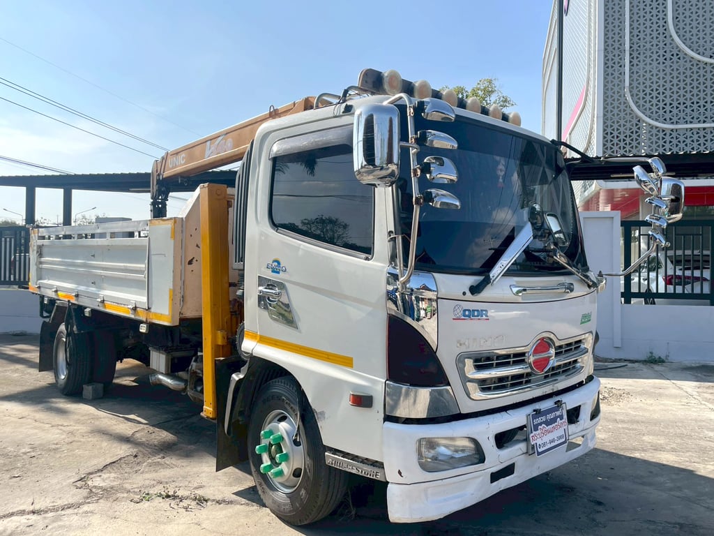 6 ล้อ ติดเครน HINO FC4J 144 แรง ปี 47 6 ล้อ ติดเครน HINO FC4J 144 แรง ปี 47