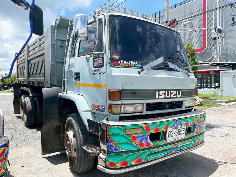 สิบล้อดั้ม ISUZU FXZ23 195 แรง ปี 37