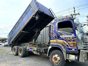 10 ล้อ ดั้ม แม่ลูก ISUZU FXZ 360 แรง ปี 52 เกียร์เดิม พร้อมใช้งาน