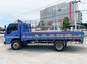6 ล้อ ดั้ม น้ำเงิน ISUZU NPR 130 แรง ปี 44 ยาว 4.4 x 2.1 m 