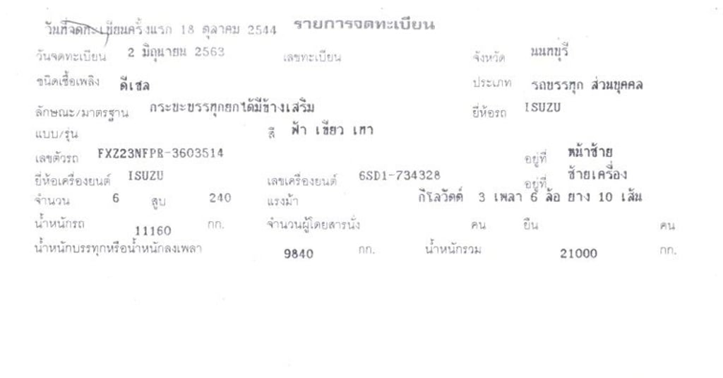 สิบล้อ เข้ามาอีกแล้ว  ISUZU FXZ 240 แรง ปี 44