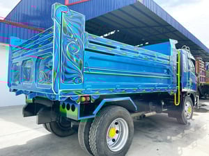 6 ล้อดั้ม  ฟ้านำทรัพย์ HINO FG1J 240 แรง ปี 50