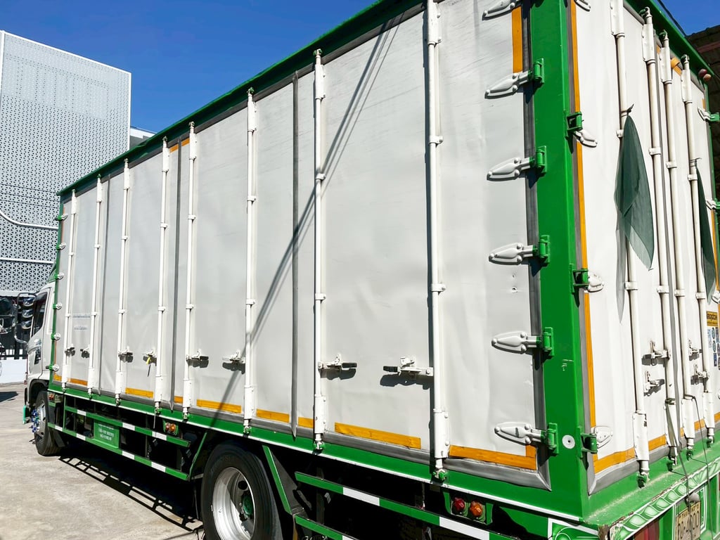 6 ล้อ ตู้สิบบาน  HINO FG8J 212  แรง ปี 53