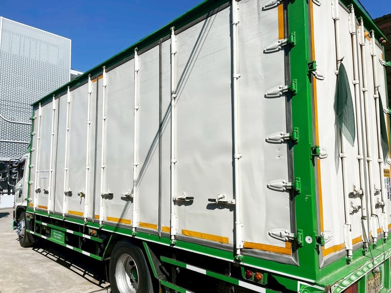 6 ล้อ ตู้สิบบาน  HINO FG8J 212  แรง ปี 53