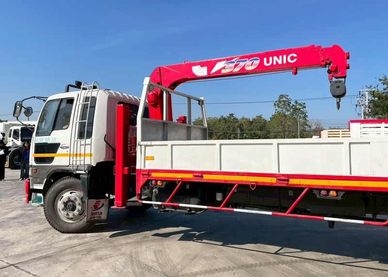 รถเครน มาแล้ว  HINO FF1J 6 ล้อ 210 แรง ปี 42