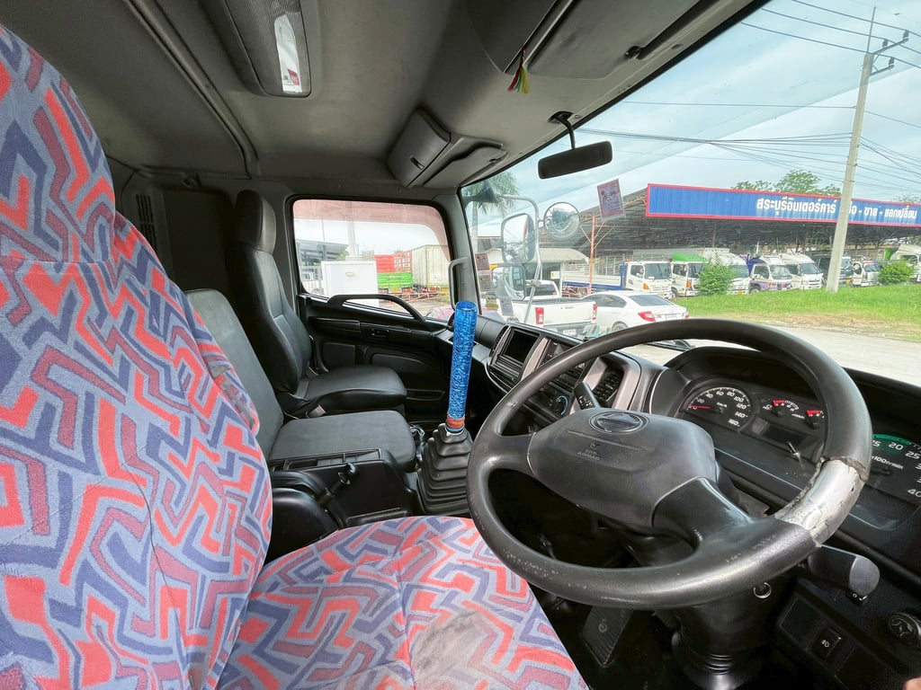 HINO FG 240 แรงม้า รถบรรทุก 6ล้อ ตู้แห้ง ปี 2559