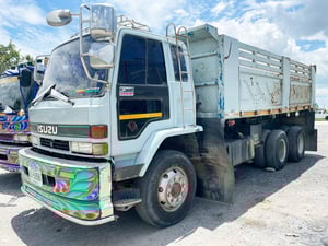 สิบล้อดั้ม ISUZU FXZ23 195 แรง ปี 37