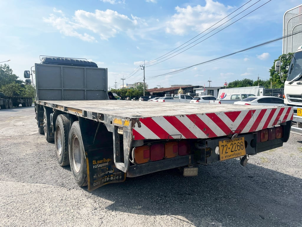 ISUZU FVM 195 แรง ปี 47 รถบรรทุก 12 ล้อ กระบะพื้นเรียบ ISUZU FVM 195 แรง ปี 47 รถบรรทุก 12 ล้อ กระบะพื้นเรียบ