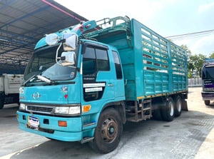 สิบล้อล่อง เขียวมิ้น เข้ามาแล้ว  ISUZU FL3H  195 แรง ปี 42