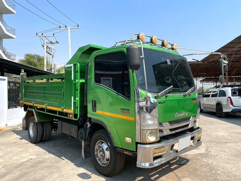 6 ล้อดั้ม เขียวเหนี่ยวทรัพย์ ISUZU NPR 150 แรง ปี 58 6 ล้อดั้ม เขียวเหนี่ยวทรัพย์ ISUZU NPR 150 แรง ปี 58