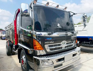 6 ล้อดั้ม เทา HINO FG8J 212 แรง ปี 58