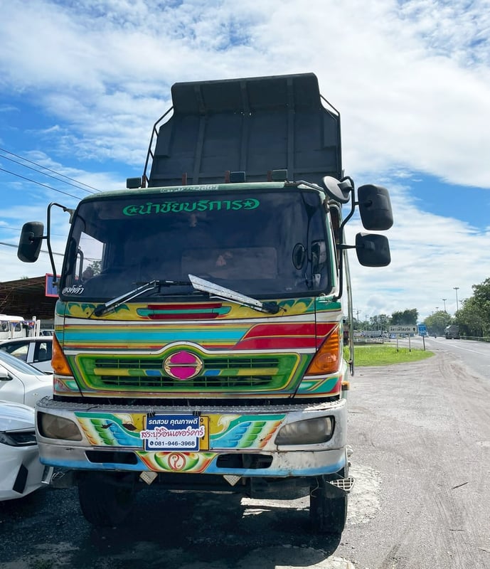 HINO FM 314 แรงม้า รถบรรทุก 10 ล้อ ดั้มพ์ ปี 2549
