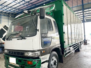 6 ล้อ ตู้บรรทุกเขียว 10 บาน HINO FF1J 210 แรง ปี 43