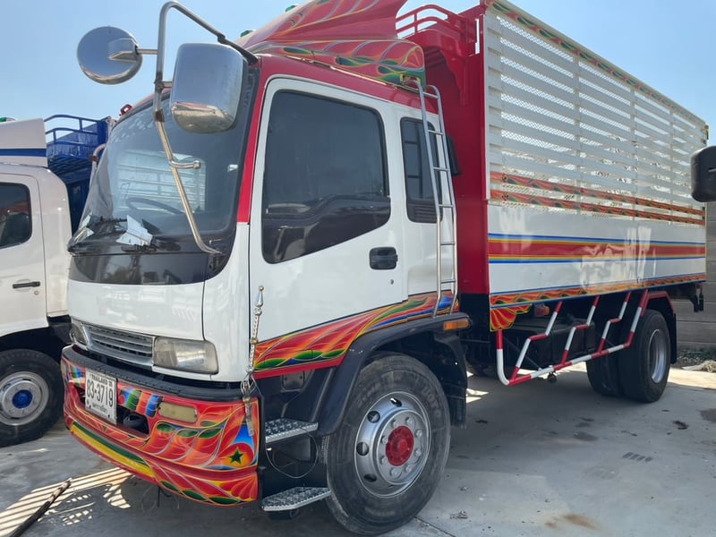 6 ล้อดั้มเกษตร สภาพพร้อมใช้งาน ISUZU FTR  195 แรง ปี 40