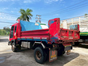 6 ล้อ แดง แรงฤทธิ์  ISUZU FSR 195 แรง ปี 54