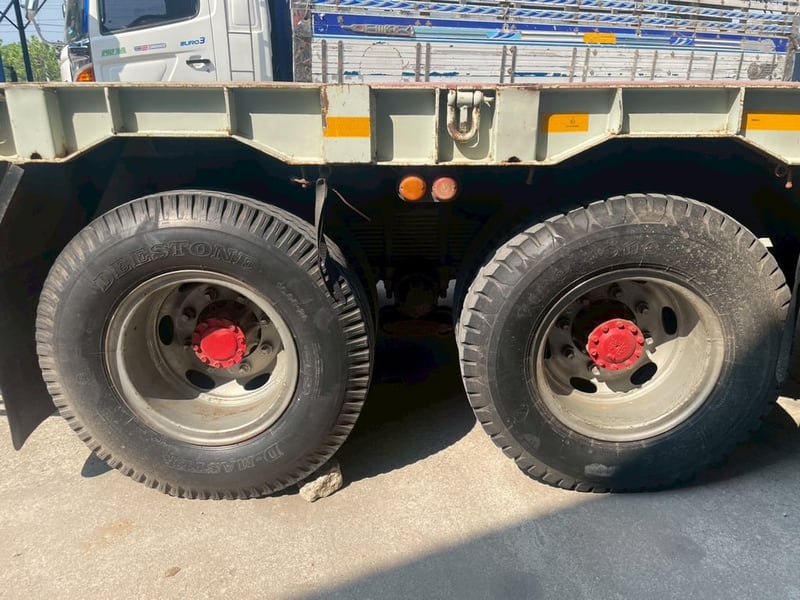 รถบรรทุก 10 ล้อ พื้นเรียบ HINO FL3H 195 แรง ปี 37 รถบรรทุก 10 ล้อ พื้นเรียบ HINO FL3H 195 แรง ปี 37