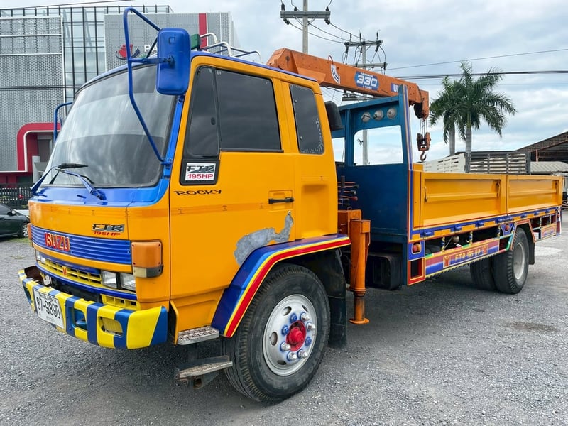 6 ล้อ เครน เข้ามาแล้วครับ ISUZU FTR 195 แรง ปี 38
