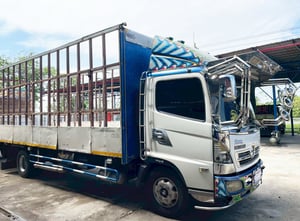 รถ 6 ล้อ บรรทุก เหนี่ยวทรัพย์  HINO FC9J 175  แรง ปี 51