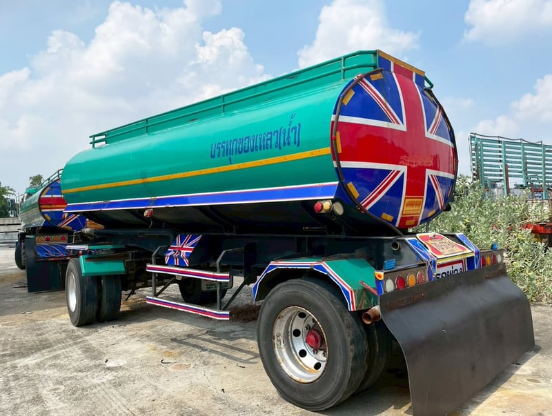 รถบรรทุกน้ำ 10 ล้อดั้ม พร้อมลูกพ่วง ISUZU FXZ23 270 แรง ปี 40