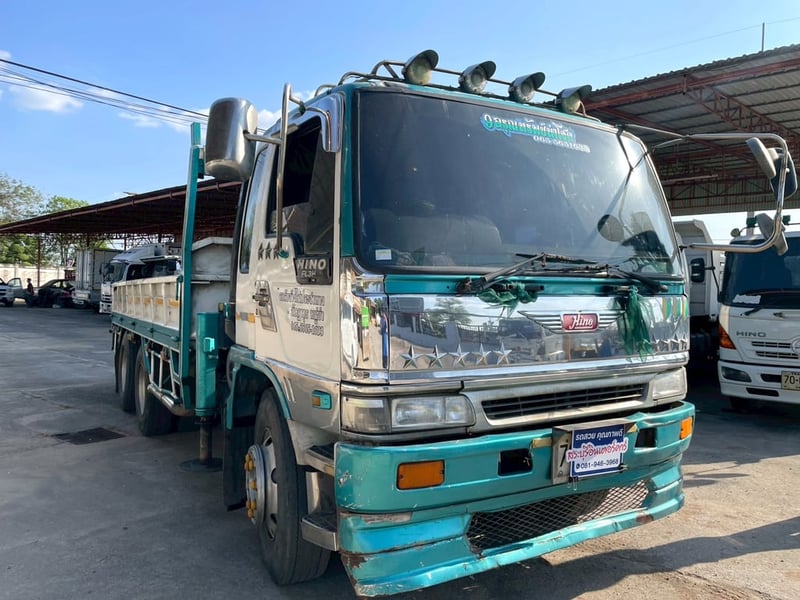 10 ล้อ ติดเครน HINO FL3H 195 แรง ปี 36