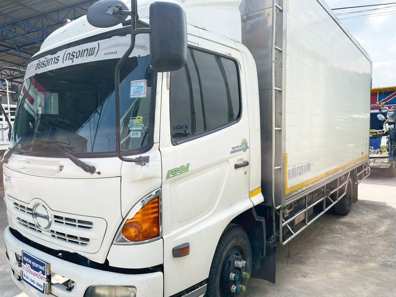 6 ล้อ ตู้บรรทุก  HINO FC9J 175 แรง ปี 58