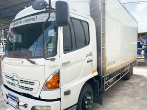 6 ล้อ ตู้บรรทุก  HINO FC9J 175 แรง ปี 58