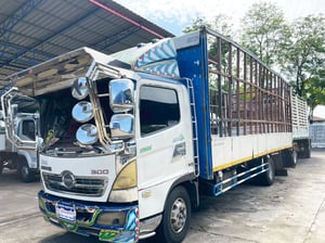 รถ 6 ล้อ บรรทุก เหนี่ยวทรัพย์  HINO FC9J 175  แรง ปี 51