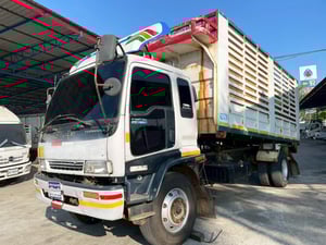 6 ล้อดั้ม เกษตร  ISUZU FTR 195 แรง ปี 53 